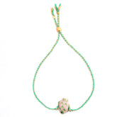 Bracelet tropical fish green